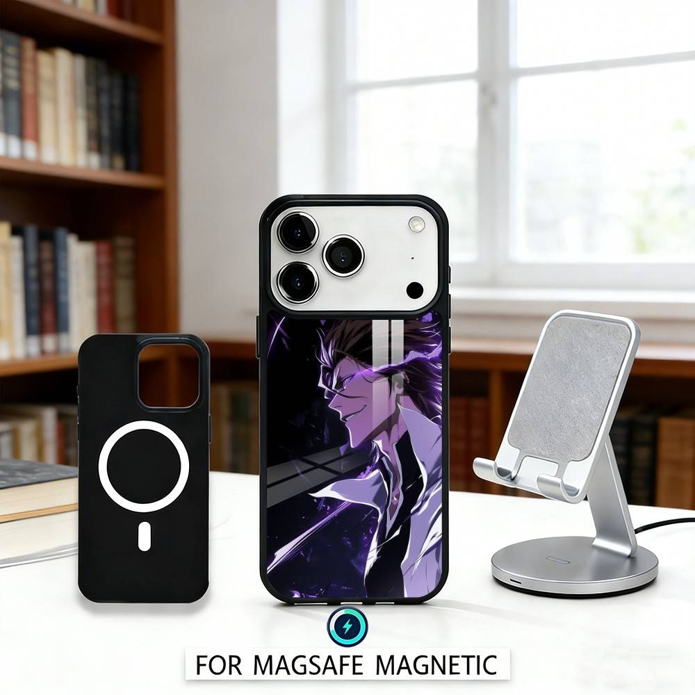 B-Bleach Anime Aizen Phone Case Magnetic For iPhone17 16 15 14 13 12 Pro Max For Magsafe Wireless Charging Cover iPhone13
B-Bleach Anime Aizen Phone Case Magnetic For iPhone17 16 15 14 13 12 Pro Max For Magsafe Wireless Charging Cover iPhone13