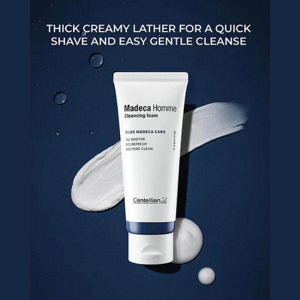 Madeca Homme Cleansing Foam for Men 120ml
Madeca Homme Cleansing Foam for Men 120ml