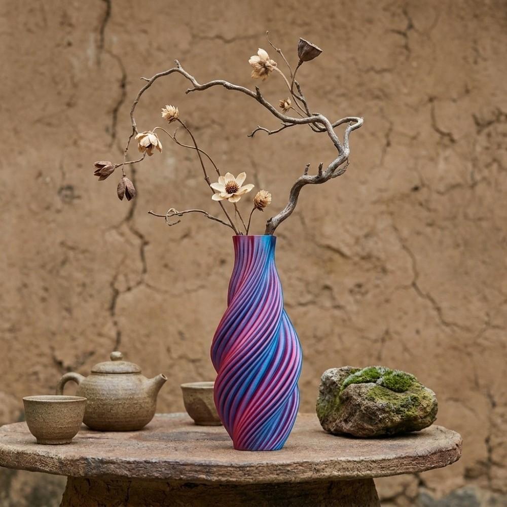 Twisted Design Modern Twisted Flower Bottle Flower Arrangement Plant Pot Office Tabletop Ornaments Style 1
Twisted Design Modern Twisted Flower Bottle Flower Arrangement Plant Pot Office Tabletop Ornaments Style 1