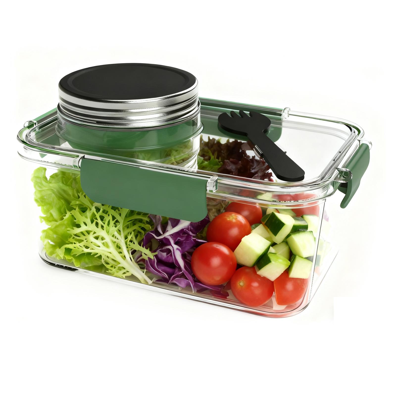 Контейнер для салата Mason Jar Большой вместимости Контейнер для салата для обеда Изготовлен из пищевого ПП Герметичный Идеально подходит для кемпинга на открытом воздухе офиса
Контейнер для салата Mason Jar Большой вместимости Контейнер для салата для обеда Изготовлен из пищевого ПП Герметичный Идеально подходит для кемпинга на открытом воздухе офиса