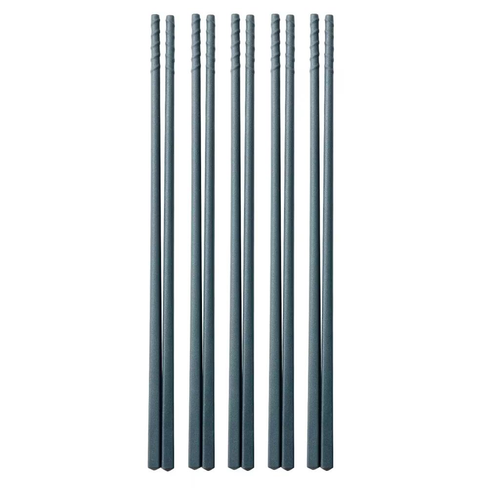 5 Pairs of Fiberglass Chopsticks Set 9.5 in Reusable Chinese Style Chopsticks Non-slip Easy To Use Bright Colors Dishwasher Safe
5 Pairs of Fiberglass Chopsticks Set 9.5 in Reusable Chinese Style Chopsticks Non-slip Easy To Use Bright Colors Dishwasher Safe