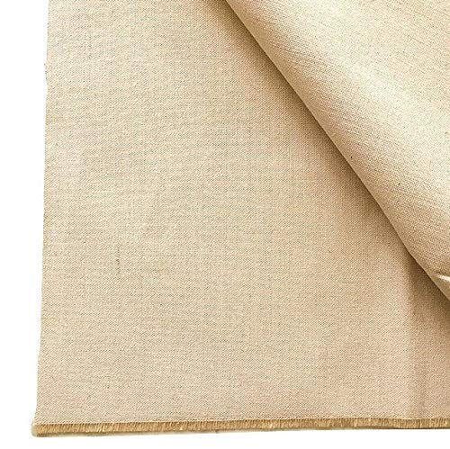 Canvas fabric, cotton-jute blend, plain, natural color, approximately 100cm wide x 2m long.
Canvas fabric, cotton-jute blend, plain, natural color, approximately 100cm wide x 2m long.