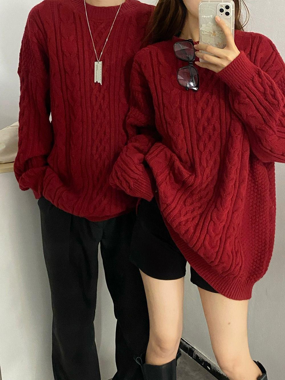 Trendy Loose Fit Cable Knit Sweater - Red Autumn/Winter 2025 Hong Kong Style XL (130-150 jin) червоний
Trendy Loose Fit Cable Knit Sweater - Red Autumn/Winter 2025 Hong Kong Style XL (130-150 jin) червоний