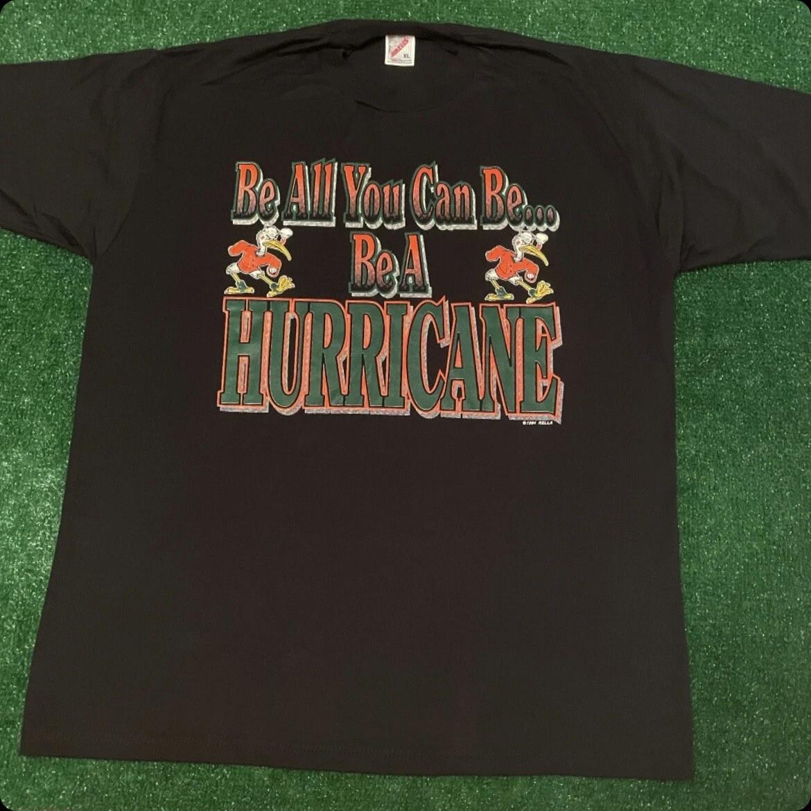 Vintage 90s Miami Hurricanes Be All You Can Be Logo VTG 1994 Shirt Mens Size XL 3XL
Vintage 90s Miami Hurricanes Be All You Can Be Logo VTG 1994 Shirt Mens Size XL 3XL