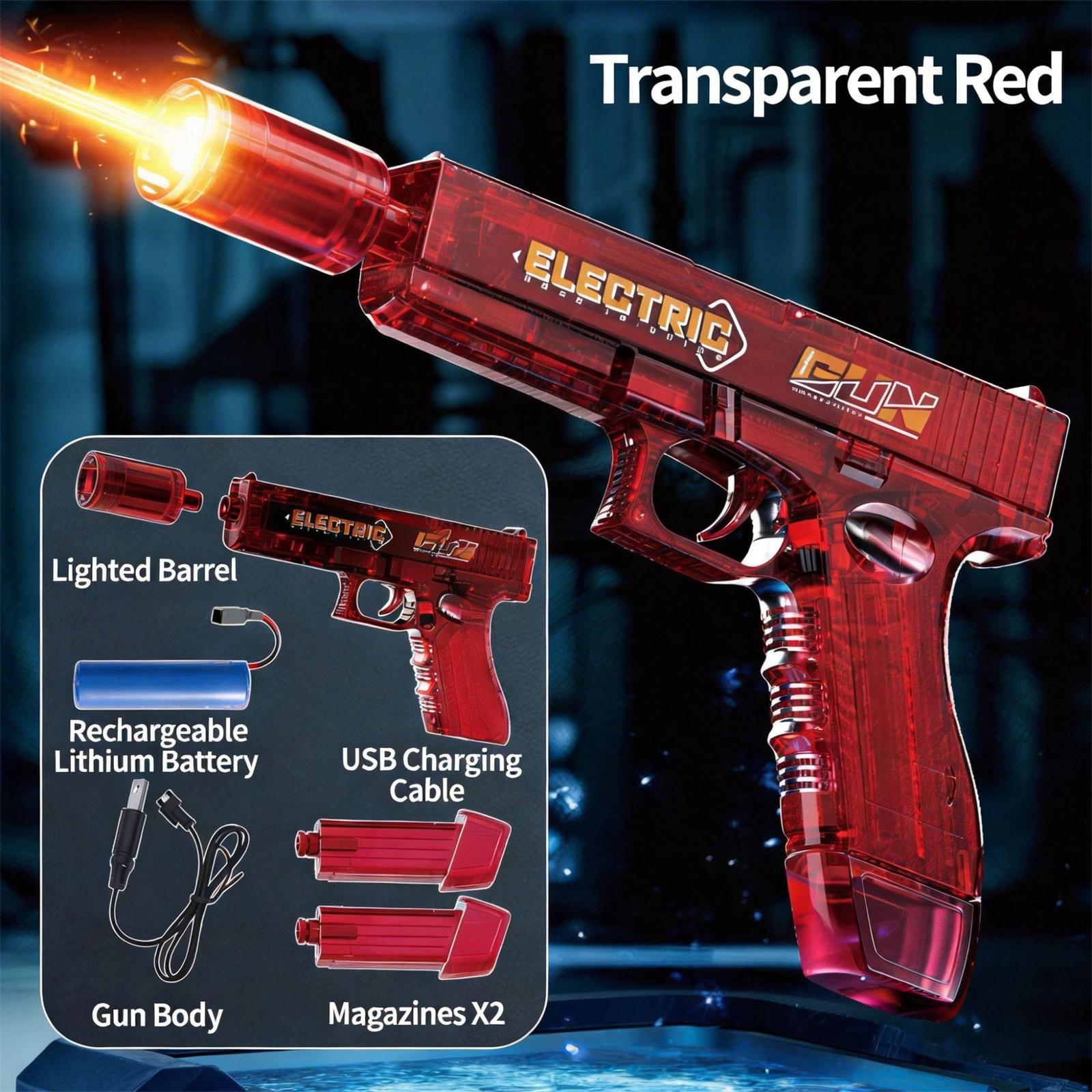 Electric Flame-emitting Light Water Toy, Continuous Fire, Children s Water Fight, Large Capacity Water Spray Toy One Size
Electric Flame-emitting Light Water Toy, Continuous Fire, Children s Water Fight, Large Capacity Water Spray Toy One Size