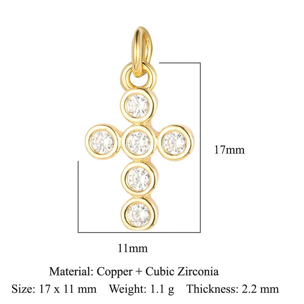 3pcs/Lot 2Colors Religious Evil Eye Copper Zircon DIY Jewelry Pendant Cross Bear CZ Charms Necklace Earring Making
3pcs/Lot 2Colors Religious Evil Eye Copper Zircon DIY Jewelry Pendant Cross Bear CZ Charms Necklace Earring Making