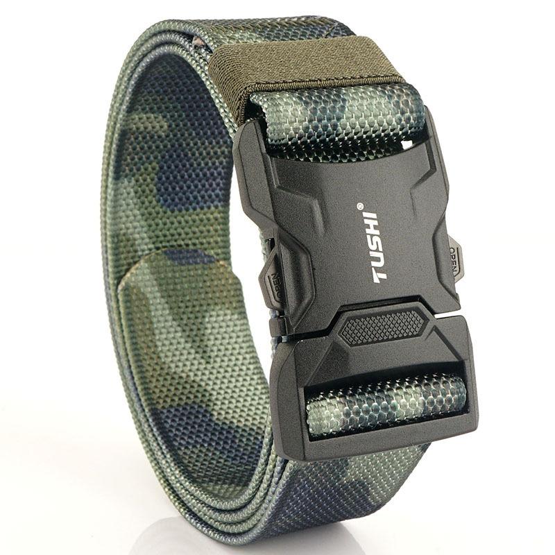 New quick-release aluminum alloy buckle tactical nylon belt tooling outdoor training belt casual men s belt 125cm
New quick-release aluminum alloy buckle tactical nylon belt tooling outdoor training belt casual men s belt 125cm