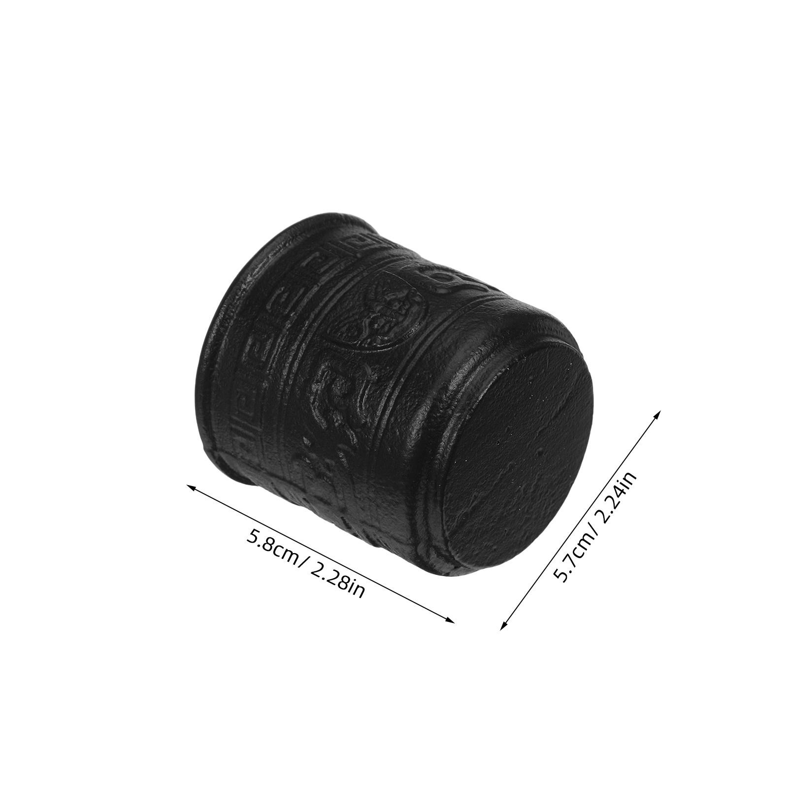 110Ml Ornamental Tea Drinking Bowl Ancient Style Cast Iron Material Easy to Clean for Daily Or Ceremony Use Cast Iron Tea Cup other чорний
110Ml Ornamental Tea Drinking Bowl Ancient Style Cast Iron Material Easy to Clean for Daily Or Ceremony Use Cast Iron Tea Cup other чорний