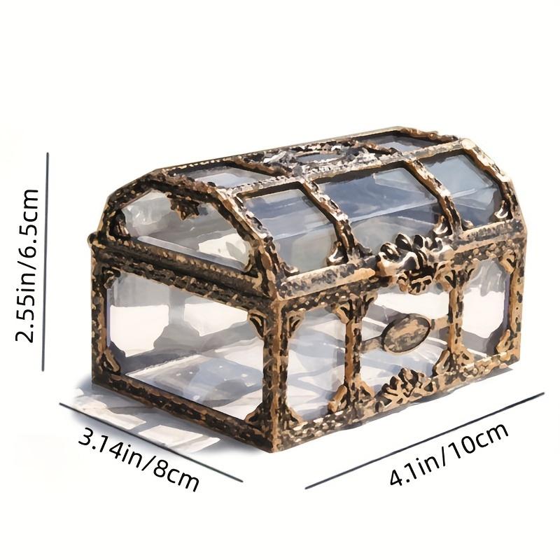 Винтажный пиратский сундук с сокровищами с замком, восьмиугольный пластиковый декор стола для домашнего офиса, уникальный домашний декор для взрослых коллекционеров
Винтажный пиратский сундук с сокровищами с замком, восьмиугольный пластиковый декор стола для домашнего офиса, уникальный домашний декор для взрослых коллекционеров