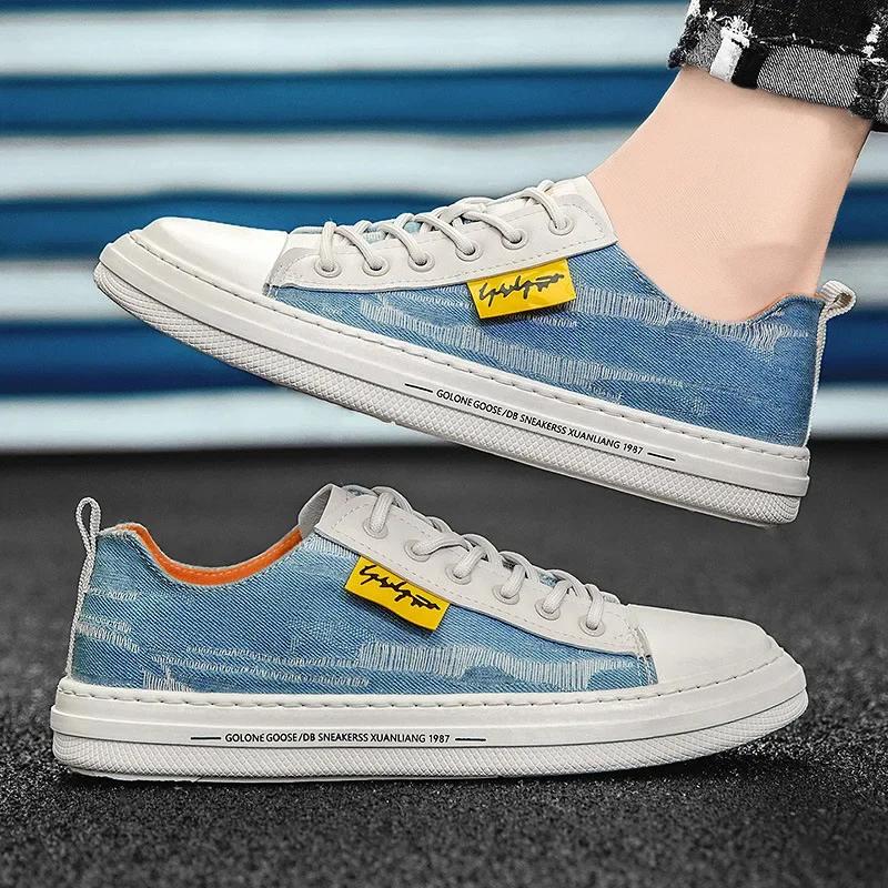 Мужские парусиновые дышащие вулканизированные туфли из денима Новая мода Уличные повседневные Мужские удобные Нескользящие износостойкие кроссовки Плоские Zapatos Hombre 44 светло-синий
Мужские парусиновые дышащие вулканизированные туфли из денима Новая мода Уличные повседневные Мужские удобные Нескользящие износостойкие кроссовки Плоские Zapatos Hombre 44 светло-синий