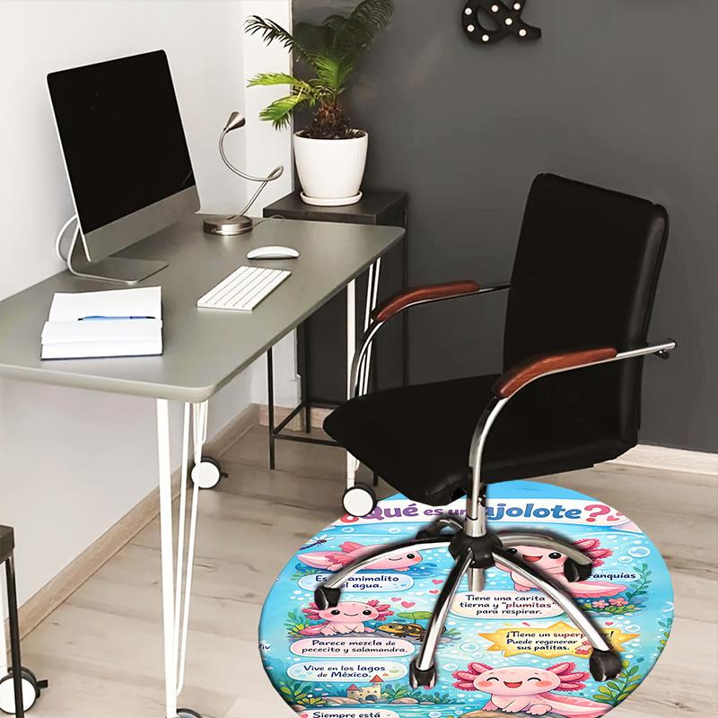 1PC Axolotl Water Non-Slip Floor Round carpet, Office, family, bedroom, Large Area Rug Indoor Rugs, Vibrant Colors-Z0475 80cm by 80cm
1PC Axolotl Water Non-Slip Floor Round carpet, Office, family, bedroom, Large Area Rug Indoor Rugs, Vibrant Colors-Z0475 80cm by 80cm