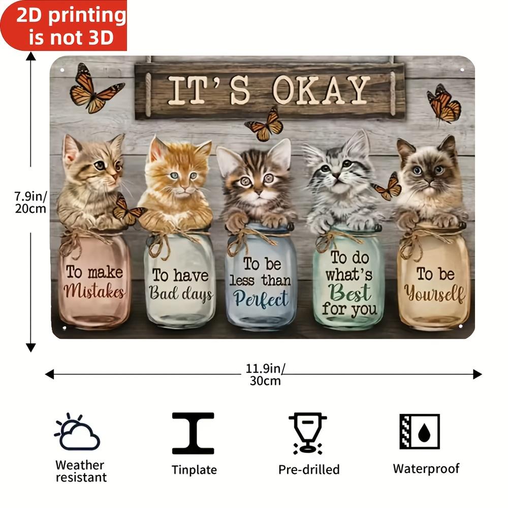 Creative Metal Wall Artx Inch Colorful Cats in Bottles with Sacred Landscape Perfect for OfficeBathroomLiving Room Decor 20x30cm(7.8x11.8inch)
Creative Metal Wall Artx Inch Colorful Cats in Bottles with Sacred Landscape Perfect for OfficeBathroomLiving Room Decor 20x30cm(7.8x11.8inch)