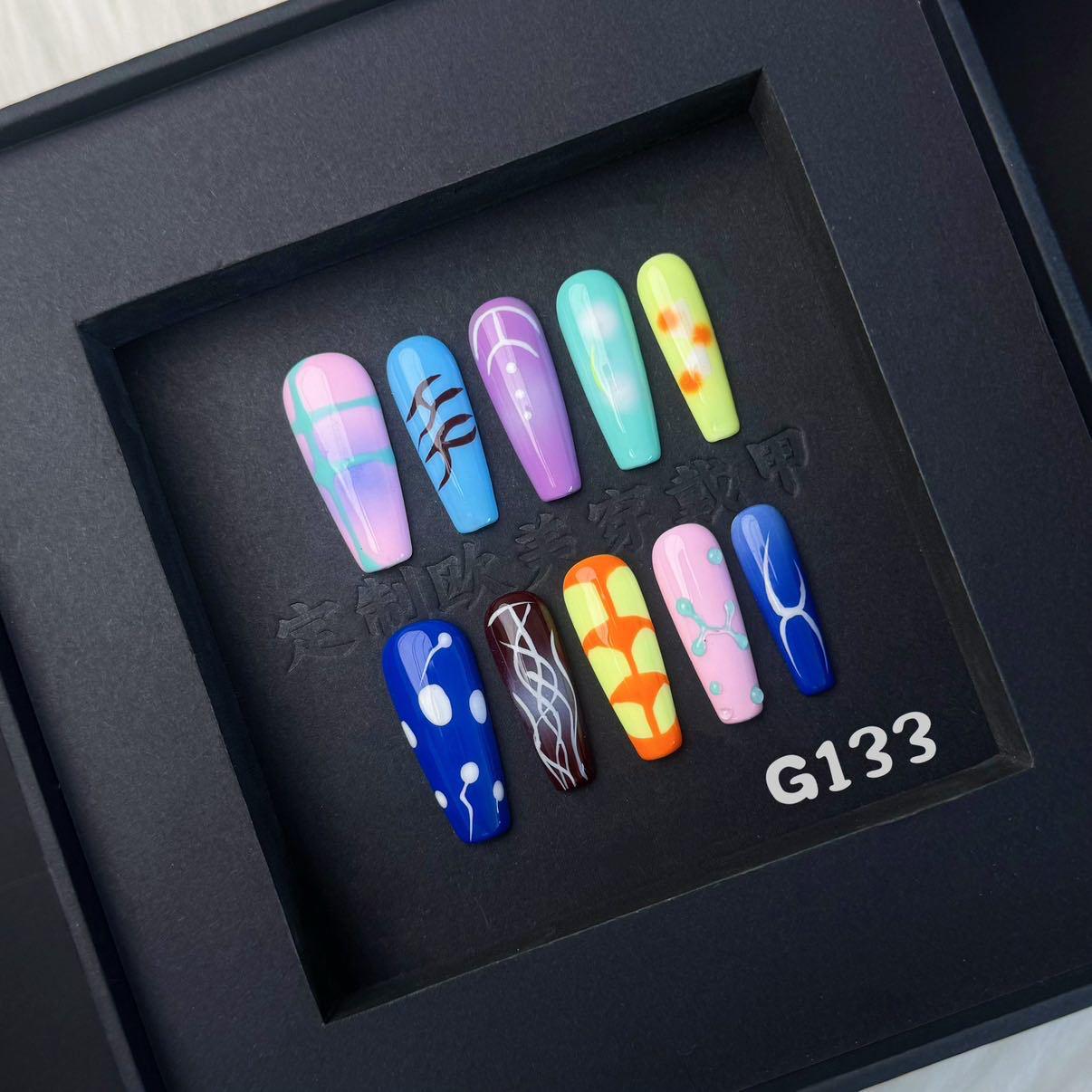 2025 Hand-Painted Spring Nail Art Patches: Unique, Sweet, and Stylish European & American Design Large
2025 Hand-Painted Spring Nail Art Patches: Unique, Sweet, and Stylish European & American Design Large