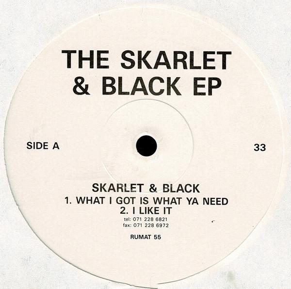 12inch Record SKARLET & BLACK - The Skarlet & Black EP RUMAT55 Rumour Records 1992 UK Dance & Electronica Used
12inch Record SKARLET & BLACK - The Skarlet & Black EP RUMAT55 Rumour Records 1992 UK Dance & Electronica Used