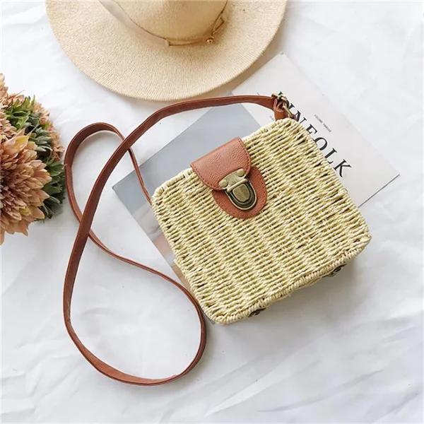 Straw Crossbody Bag for Women Bohemian Small Knitting Summer Purse and Handbag Vacational Square Beach Bags бежевый
Straw Crossbody Bag for Women Bohemian Small Knitting Summer Purse and Handbag Vacational Square Beach Bags бежевый