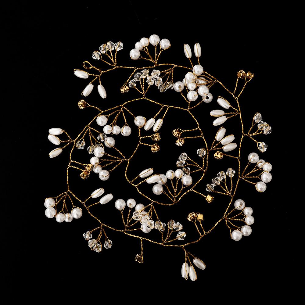 Bride Crystal Pearl Bridal Tiara Hairband Headband For Women Rhinestone Hair Vine Wedding Hair Accessories Jewelry Headband
Bride Crystal Pearl Bridal Tiara Hairband Headband For Women Rhinestone Hair Vine Wedding Hair Accessories Jewelry Headband