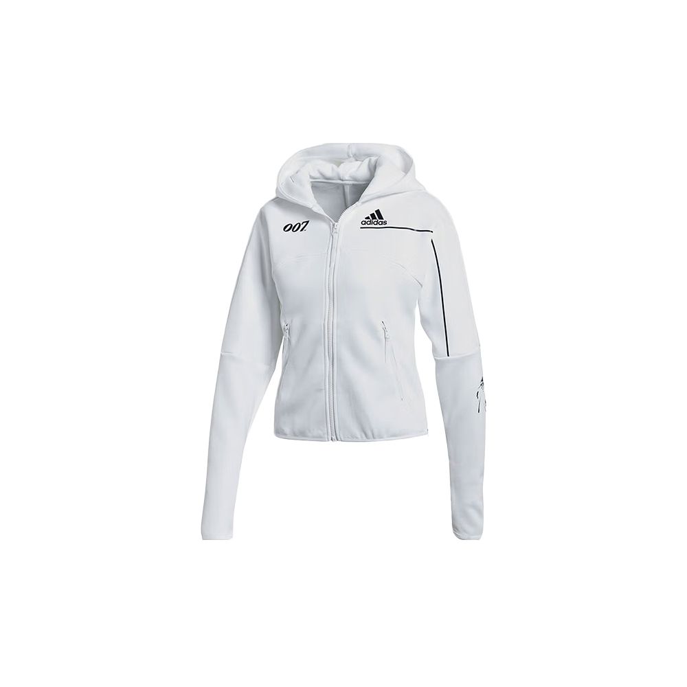 Adidas X James Bond Z.N.E. Full-Zip Hooded Jacket, Women White Sports Jacket GN6814 2XL
Adidas X James Bond Z.N.E. Full-Zip Hooded Jacket, Women White Sports Jacket GN6814 2XL