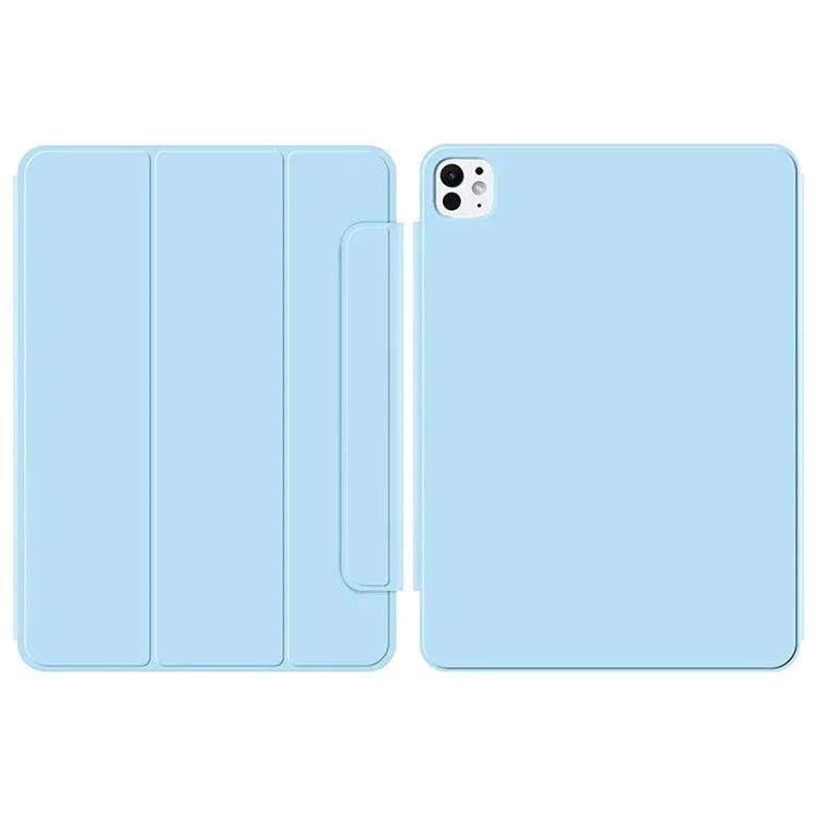 For iPad Pro 13 (2024) (M4) Case Magnetic Attachment PU Leather Tri-Fold Stand Tablet Cover
For iPad Pro 13 (2024) (M4) Case Magnetic Attachment PU Leather Tri-Fold Stand Tablet Cover