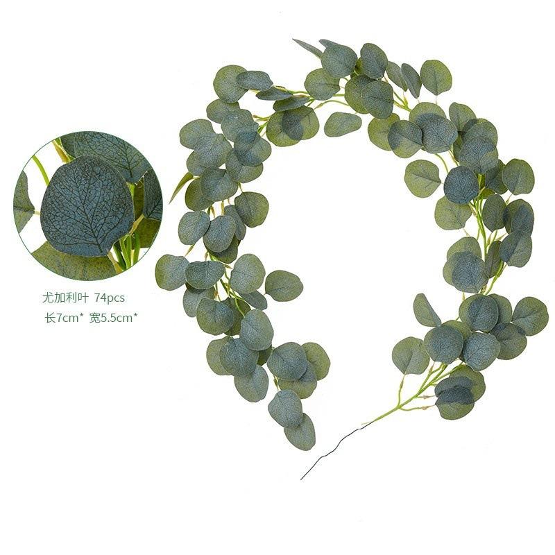 Искусственный эвкалиптовый ива ротанг, свадебное настенное украшение зеленое растение эвкалиптовый лист имитация эвкалиптового ротанга
Искусственный эвкалиптовый ива ротанг, свадебное настенное украшение зеленое растение эвкалиптовый лист имитация эвкалиптового ротанга