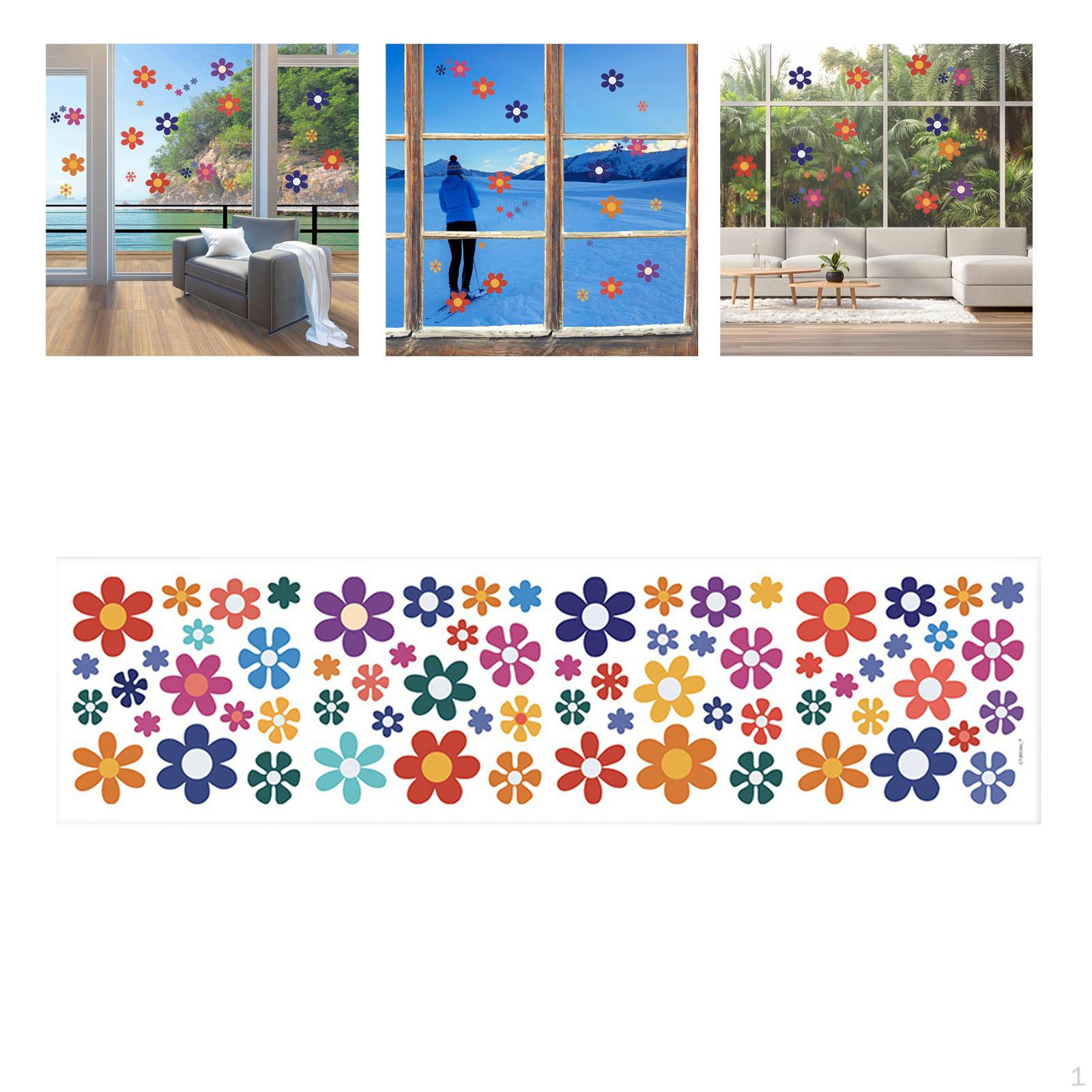 4x Colorful Daisy Wall Decal, Window Mural Creative Cute Flower Sticker for Living Room
4x Colorful Daisy Wall Decal, Window Mural Creative Cute Flower Sticker for Living Room