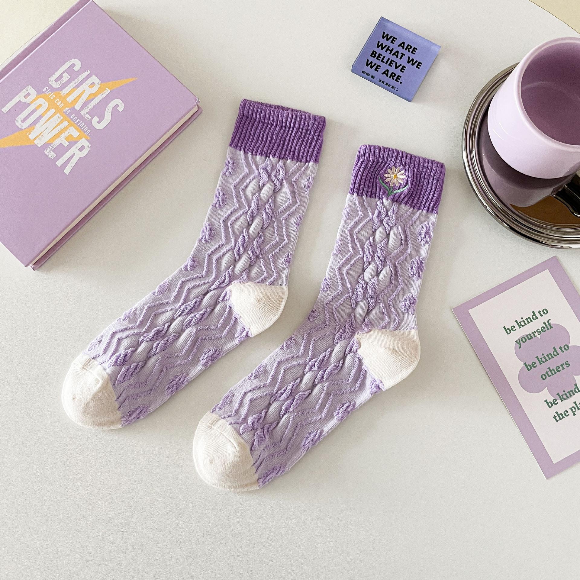 Модные милые носки Kawaii с принтом, женские модные японские носки в стиле Харадзюку для девочек, женские носки в стиле ретро, винтажные хлопковые длинные носки в корейском стиле
Модные милые носки Kawaii с принтом, женские модные японские носки в стиле Харадзюку для девочек, женские носки в стиле ретро, винтажные хлопковые длинные носки в корейском стиле