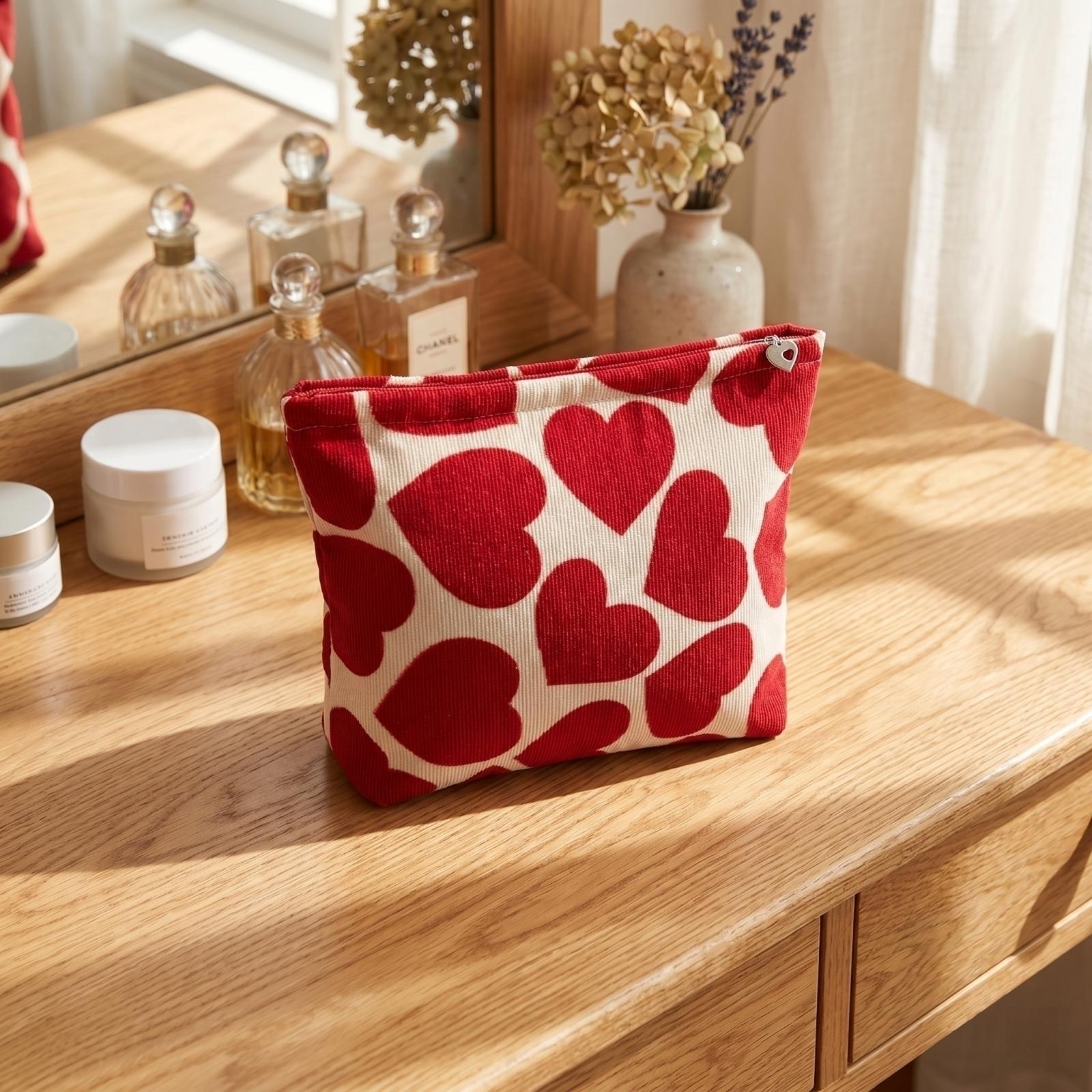 Travel Makeup Storage Bag Portable Cosmetic Organizer Pouch with Zipper Closure for Toiletries and Accessories one size червоний
Travel Makeup Storage Bag Portable Cosmetic Organizer Pouch with Zipper Closure for Toiletries and Accessories one size червоний
