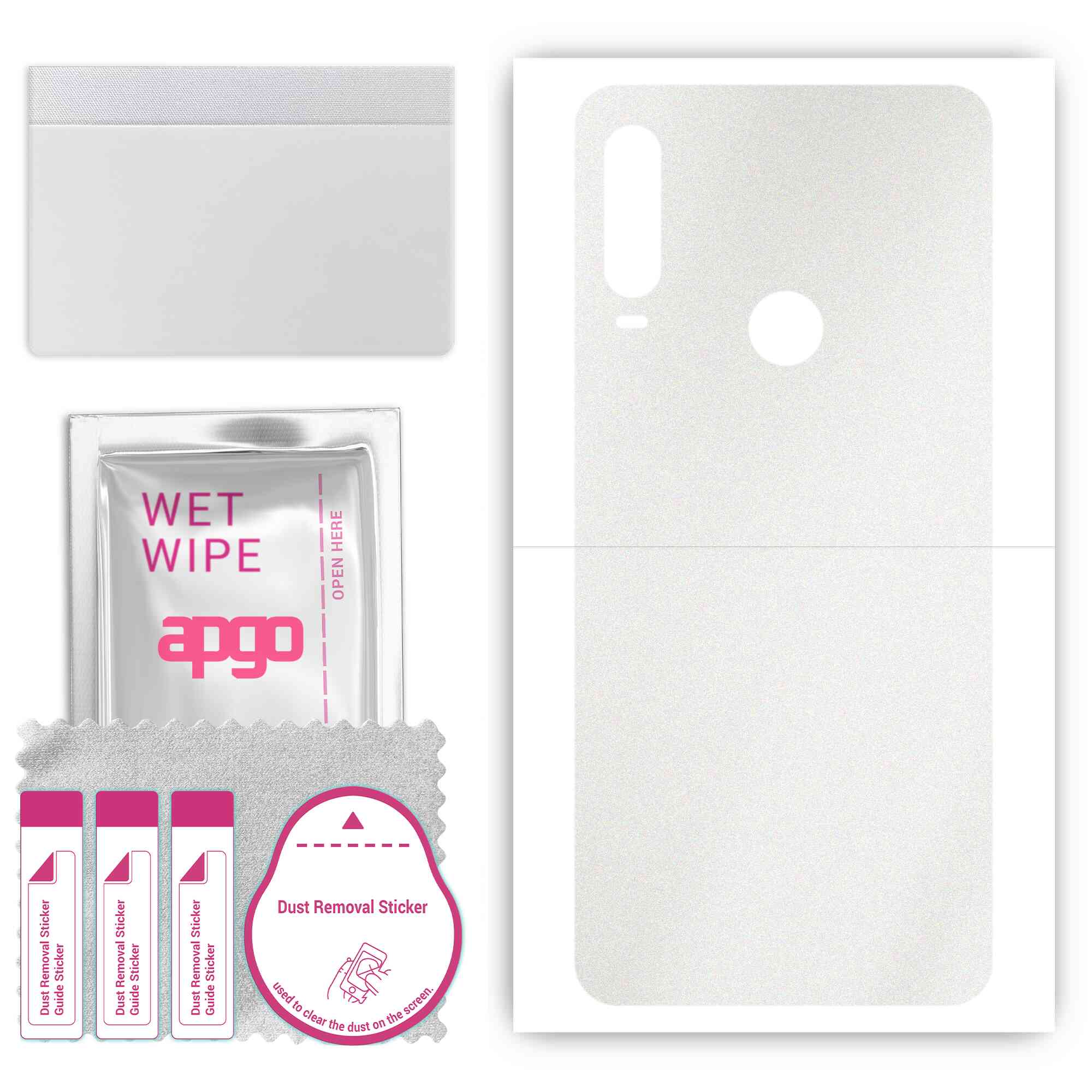apgo Protective Skin Sticker for the back compatible with TCL L10 Plus, Wrap Film, Foil, Vinyl - Pattern Matte Transparent
apgo Protective Skin Sticker for the back compatible with TCL L10 Plus, Wrap Film, Foil, Vinyl - Pattern Matte Transparent