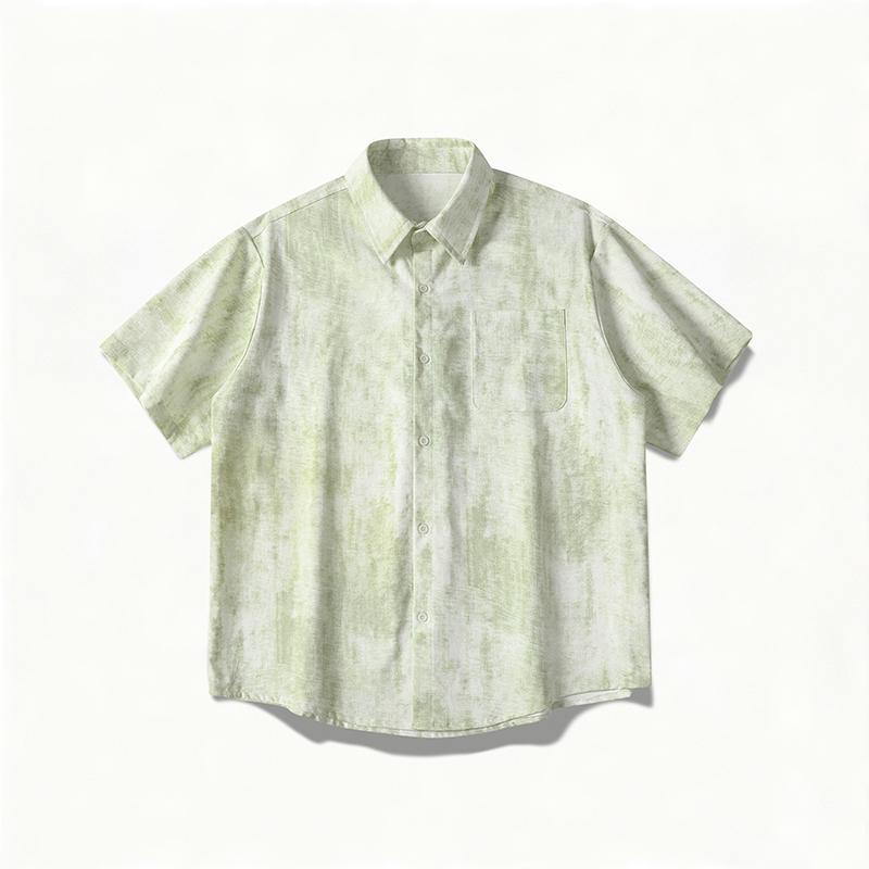 Summer Short Sleeved Shirt Jacket Workwear Short Sleeved Men s Lapel Shirt XL зелений
Summer Short Sleeved Shirt Jacket Workwear Short Sleeved Men s Lapel Shirt XL зелений