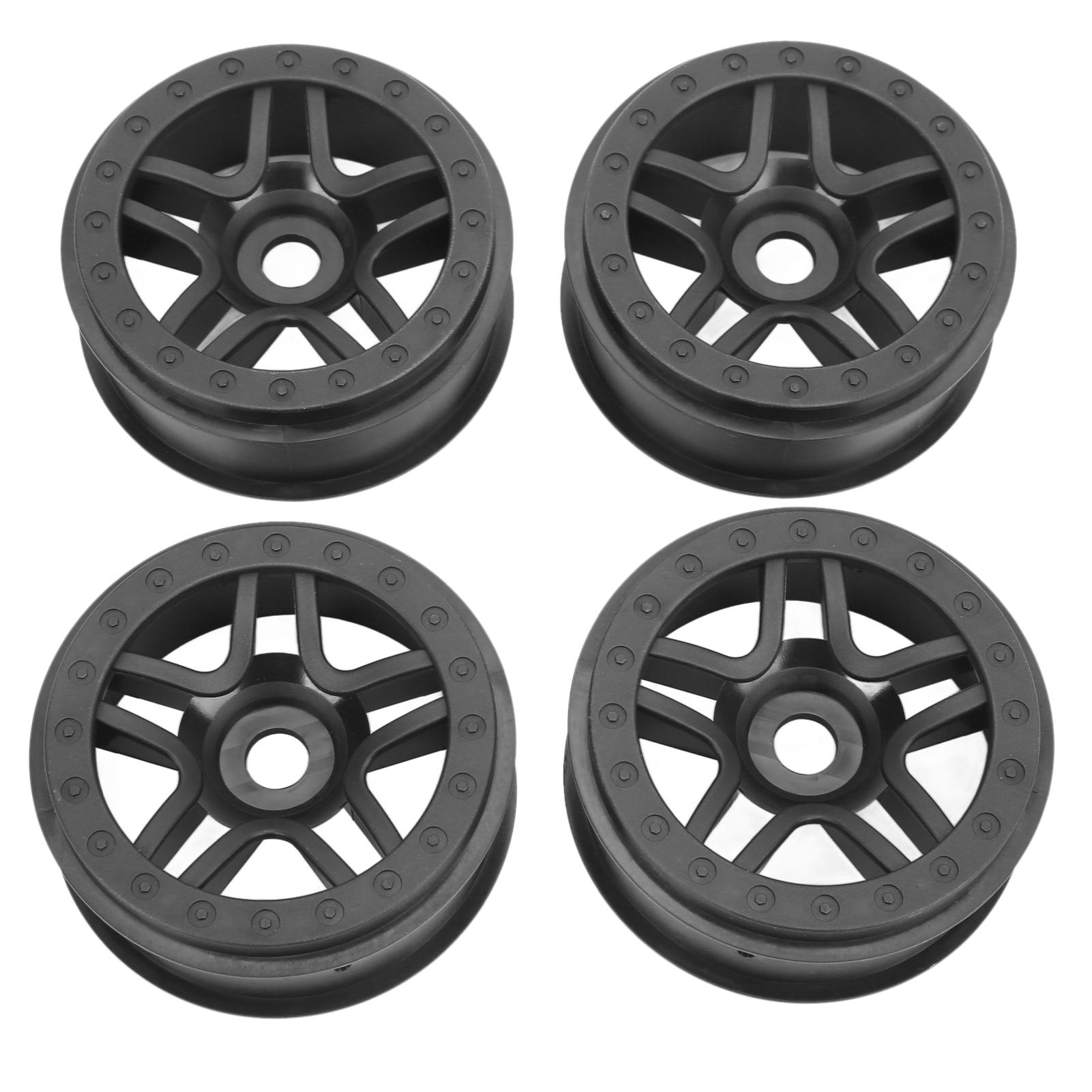4 Pcs Black Plastic Hex Hub Wheel Rims for Traxxas Slash 2 /4WD 1/10 Remote Control Car
4 Pcs Black Plastic Hex Hub Wheel Rims for Traxxas Slash 2 /4WD 1/10 Remote Control Car