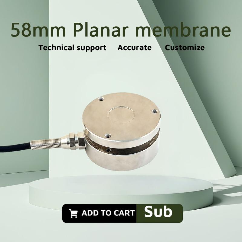 58mm Load Cell Planar Diaphragm Weight Sensor Electronic Scale 10KG 20KG 50KG 100KG 200KG for Education Science Technology 5T
58mm Load Cell Planar Diaphragm Weight Sensor Electronic Scale 10KG 20KG 50KG 100KG 200KG for Education Science Technology 5T