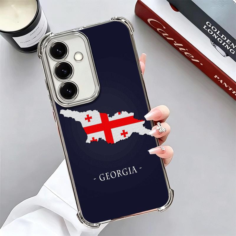 Georgia Passport Flag Plating Phone Case For Samsung A17 A07 A37 A57 A16 A56 A15 A55 A14 A54 A13 A53 A26 A36 A25 A35 A24 A34 A23 Samsung A37
Georgia Passport Flag Plating Phone Case For Samsung A17 A07 A37 A57 A16 A56 A15 A55 A14 A54 A13 A53 A26 A36 A25 A35 A24 A34 A23 Samsung A37