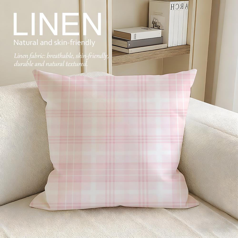 Small Floral Plaid Cushion Cover Linen Decorative Pillowcase Set Pcs x x x Breathable Washable Sofa Cushion Cover 30X30cm
Small Floral Plaid Cushion Cover Linen Decorative Pillowcase Set Pcs x x x Breathable Washable Sofa Cushion Cover 30X30cm