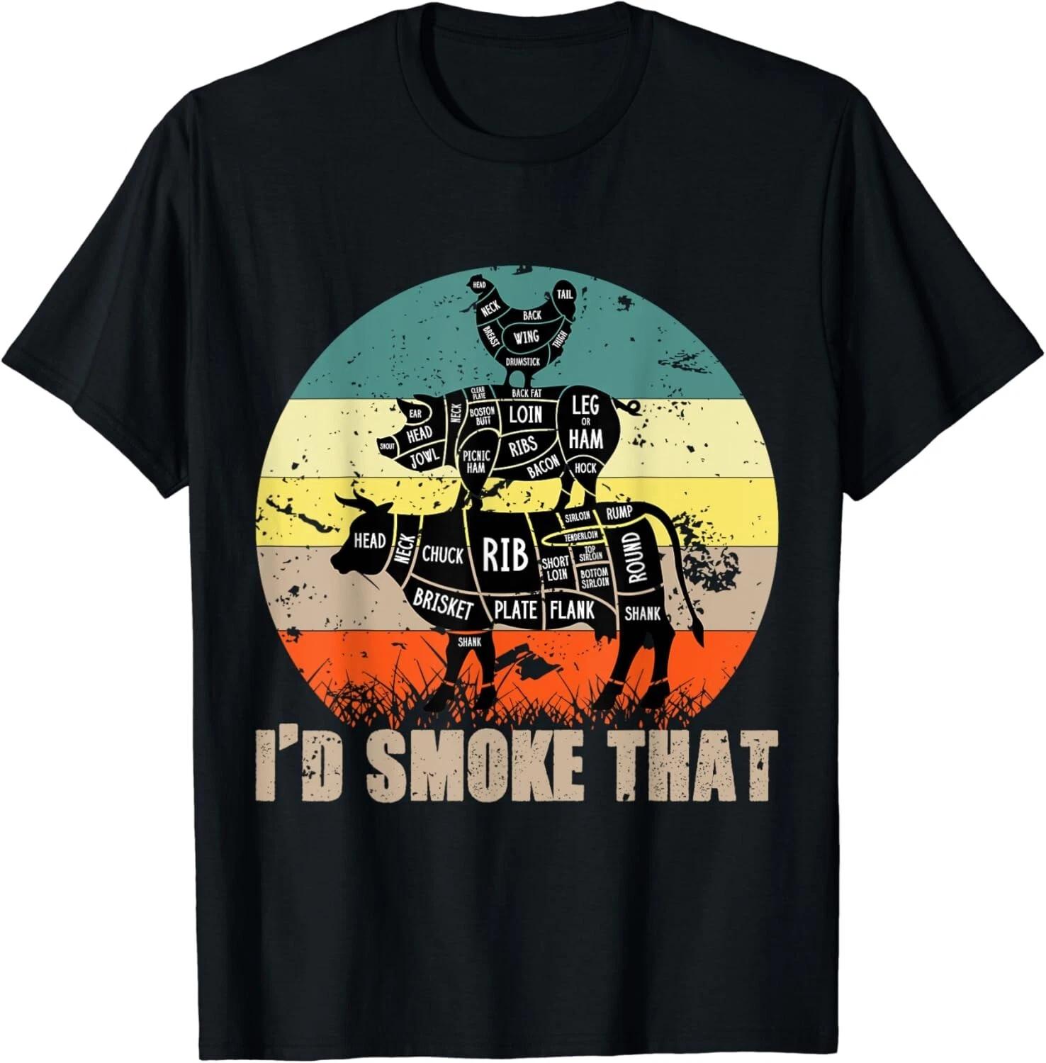 I_d Smoke That Funny Grilling Party Saying Vintage Gift Unisex T-Shirt 4XL
I_d Smoke That Funny Grilling Party Saying Vintage Gift Unisex T-Shirt 4XL