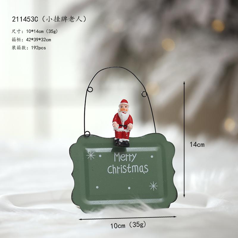 2024 New Mini Iron Christmas Happy Signboard Hanging Christmas Decorations Door Hanging Tree Hanging Scene Decoration Props 1pcs зелёный
2024 New Mini Iron Christmas Happy Signboard Hanging Christmas Decorations Door Hanging Tree Hanging Scene Decoration Props 1pcs зелёный