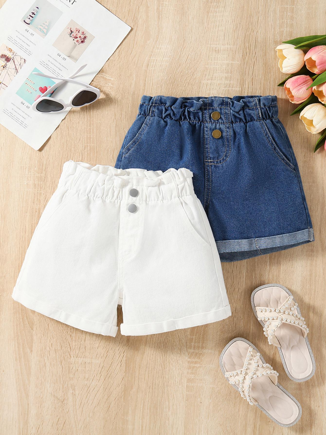2Pc Girls Jeans - Adorable Flower Bud Edge Denim Shorts Summer Clothes 7Y різнокольорові кольору
2Pc Girls Jeans - Adorable Flower Bud Edge Denim Shorts Summer Clothes 7Y різнокольорові кольору