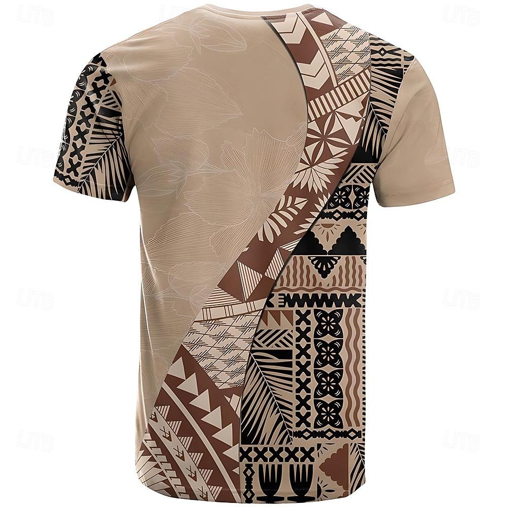 Men s Paisley Aztec T Shirt Short Sleeve T shirt 3D Print Crew Neck Shirt Fashion Ethnic Street Daily Brown Khaki S
Men s Paisley Aztec T Shirt Short Sleeve T shirt 3D Print Crew Neck Shirt Fashion Ethnic Street Daily Brown Khaki S