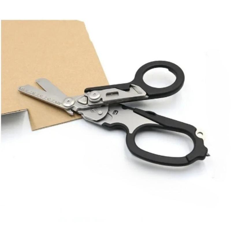 Multifunctional Belt Cutting Raptor Scissors - Tactical Folding First Aid Survival Tool Combo чорний
Multifunctional Belt Cutting Raptor Scissors - Tactical Folding First Aid Survival Tool Combo чорний
