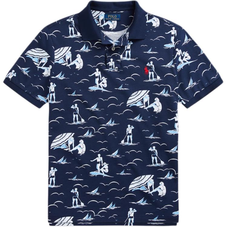 Polo Ralph Lauren Sport Printed Small Pony Logo Embroidered Short Sleeve Polo Shirt Men Polo Shirts Navy-Blue MNPOKNI1N821197-400 XS
Polo Ralph Lauren Sport Printed Small Pony Logo Embroidered Short Sleeve Polo Shirt Men Polo Shirts Navy-Blue MNPOKNI1N821197-400 XS