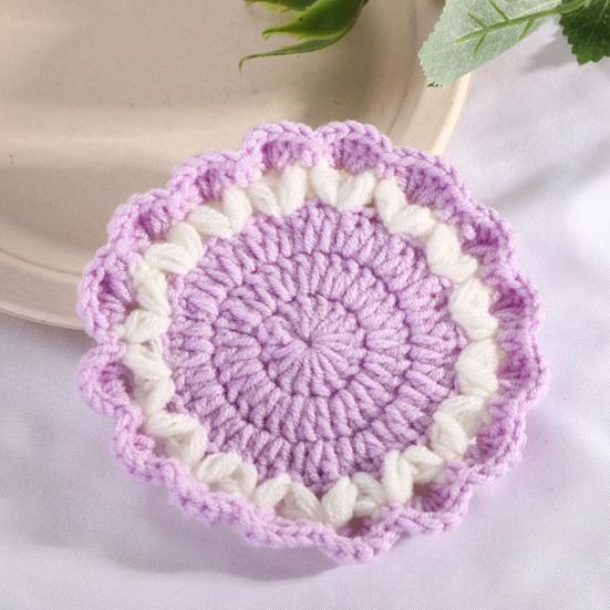 Yousheng Table Coaster Wave Lace Fine Workful Knitted Colorful Wool Yard Cup Mat for Daily Use светло-зеленый
Yousheng Table Coaster Wave Lace Fine Workful Knitted Colorful Wool Yard Cup Mat for Daily Use светло-зеленый