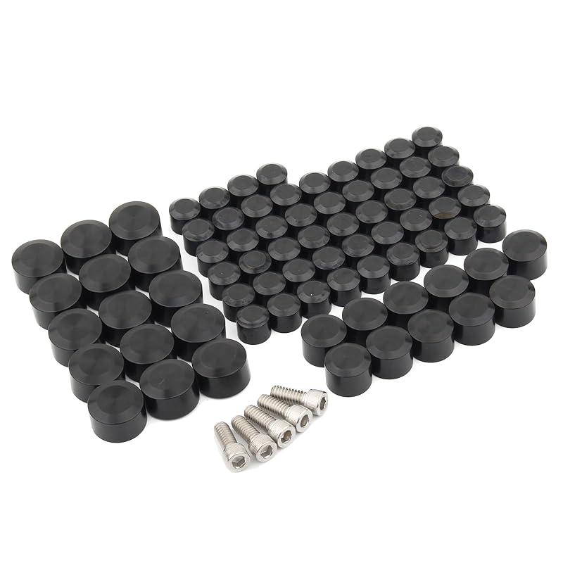 Bolt Covers Engine Head Bolts Toppers Caps Kit Aluminum for Harley Twin Cam Touring 2007-2016 Road King Electra Glide Street Glides Road Glide FLT чорний
Bolt Covers Engine Head Bolts Toppers Caps Kit Aluminum for Harley Twin Cam Touring 2007-2016 Road King Electra Glide Street Glides Road Glide FLT чорний
