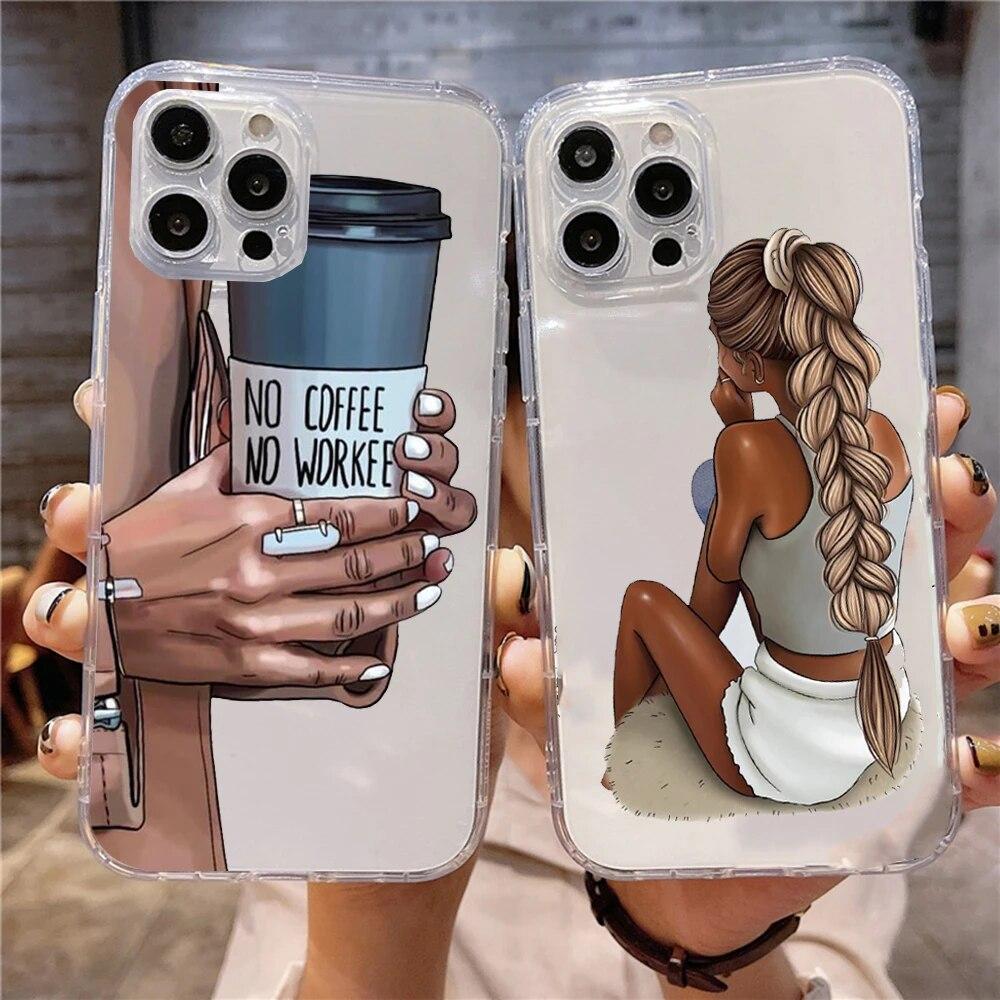 Fashion Girls Phone Case for iPhone 15 14 13 12 11 Pro Max Case Coque for iPhone XR X XS Mini SE 7 8 Plus Cover Shockproof Funda
Fashion Girls Phone Case for iPhone 15 14 13 12 11 Pro Max Case Coque for iPhone XR X XS Mini SE 7 8 Plus Cover Shockproof Funda
