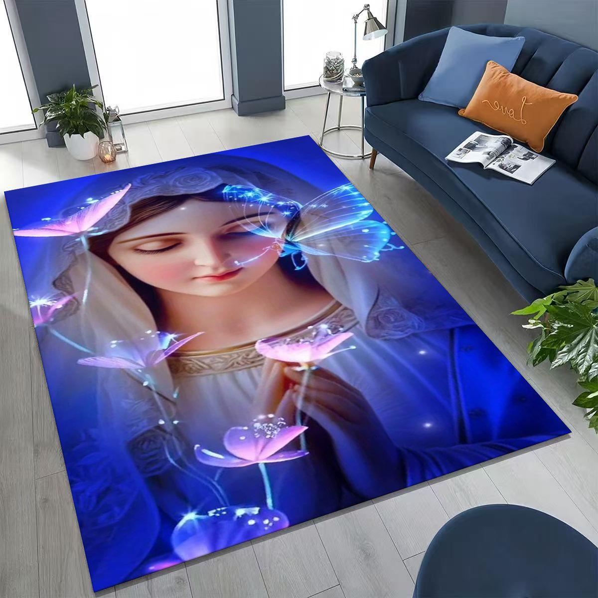 27 Стиль Вера Дева Мария Иисус Благословенный Ковер для Спальни Гостиной Дивана Домашний Придверный Коврик Декор,Большой Детский Игровой Нескользящий Напольный Коврик 40x60cm( 15x23in )
27 Стиль Вера Дева Мария Иисус Благословенный Ковер для Спальни Гостиной Дивана Домашний Придверный Коврик Декор,Большой Детский Игровой Нескользящий Напольный Коврик 40x60cm( 15x23in )