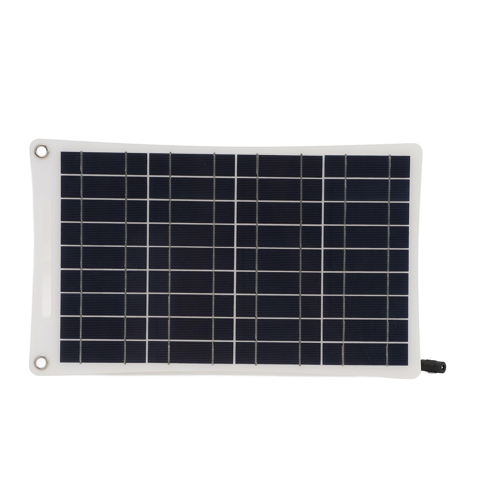 Solar Panel Kit 12W 10A Polycrystalline Silicon Dual USB DC Output Semi Flexible Portable Solar Panel Charger with Clip for 12V Battery Car RV
Solar Panel Kit 12W 10A Polycrystalline Silicon Dual USB DC Output Semi Flexible Portable Solar Panel Charger with Clip for 12V Battery Car RV