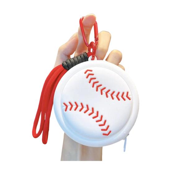 Keychain Pendant with Carabiner Lanyard Shape Waterproof Sports Ball Earphone Holder Compact baseball
Keychain Pendant with Carabiner Lanyard Shape Waterproof Sports Ball Earphone Holder Compact baseball