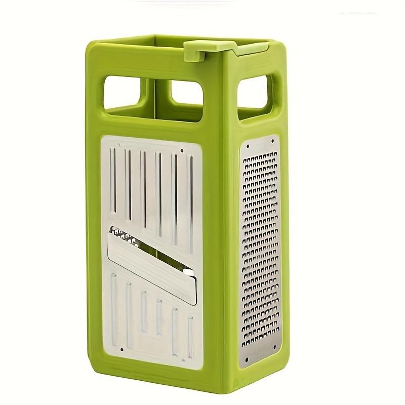 Сверхпрочная стальная складная терка с 4 острыми лезвиями, Компактное хранение, Ручная роторная шинковка для сыра, овощей, орехов
Сверхпрочная стальная складная терка с 4 острыми лезвиями, Компактное хранение, Ручная роторная шинковка для сыра, овощей, орехов