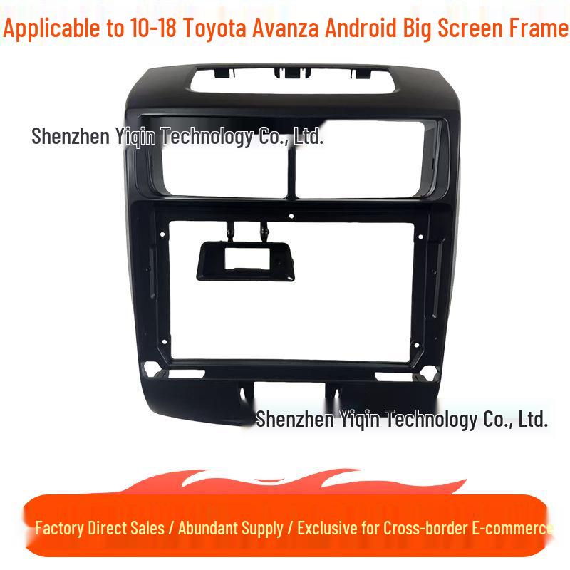 Compatible for 2010-2018 Toyota Avanza: Android Navigation Center Console Frame Panel for Big Screen DVD. Frame Only
Compatible for 2010-2018 Toyota Avanza: Android Navigation Center Console Frame Panel for Big Screen DVD. Frame Only