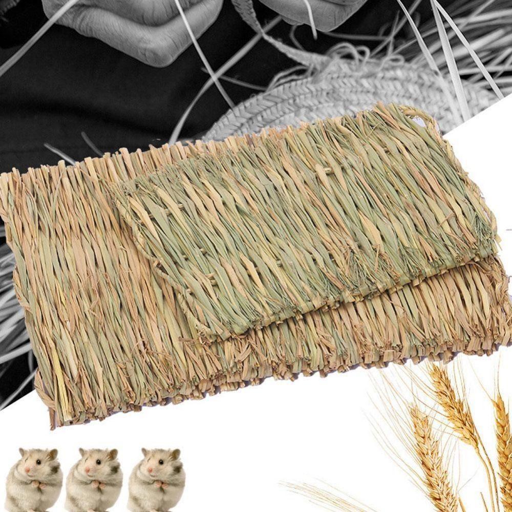 Household Pet Accessories Woven Pet Cage Pad Hamster Sleeping Bed Rabbit Grass Chew Mat Grass Mat S
Household Pet Accessories Woven Pet Cage Pad Hamster Sleeping Bed Rabbit Grass Chew Mat Grass Mat S