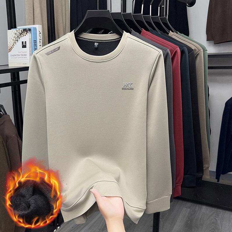 Men s Winter Plus Velvet Hoodie with 3D Logo - Warm, Thick, Fashionable Round Neck T-shirt Triple Extra Large брудно-білий
Men s Winter Plus Velvet Hoodie with 3D Logo - Warm, Thick, Fashionable Round Neck T-shirt Triple Extra Large брудно-білий