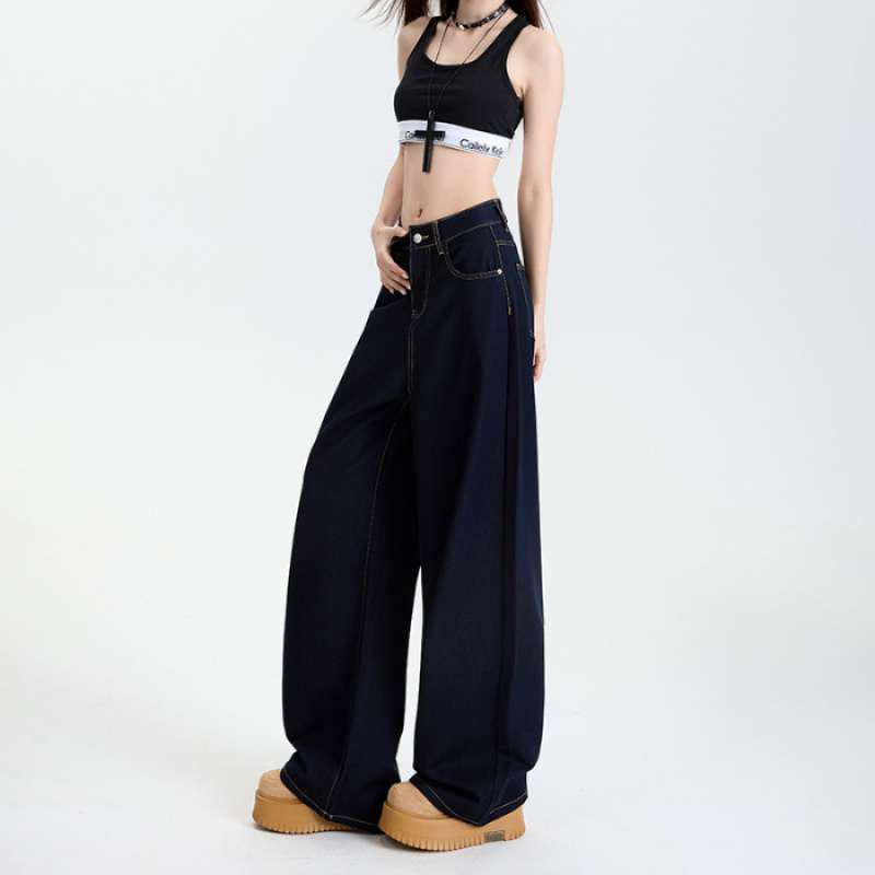 Non-Fade Stretch Denim Wide Leg Floor-Length Pants Medium
Non-Fade Stretch Denim Wide Leg Floor-Length Pants Medium
