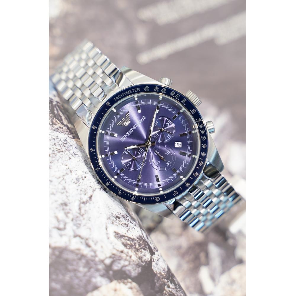 Armani Emporio Armani Мужские часы с металлическим циферблатом и синим циферблатом Модные часы AR6072
Armani Emporio Armani Мужские часы с металлическим циферблатом и синим циферблатом Модные часы AR6072